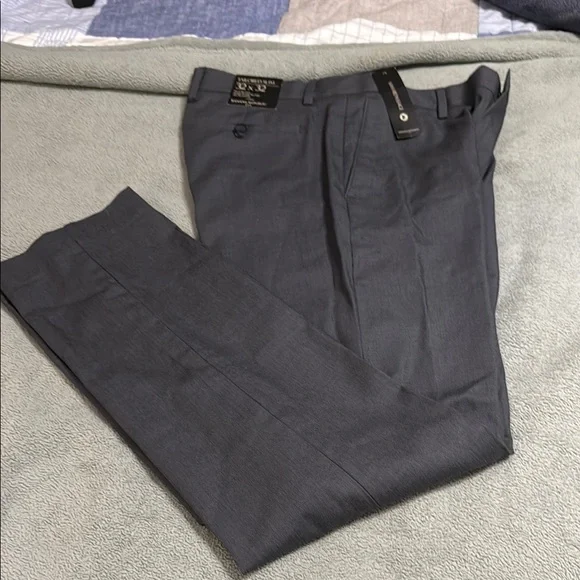 Banana Republic Grayish blue Dress Pants Professional Flat Front - Picture 5 of 5